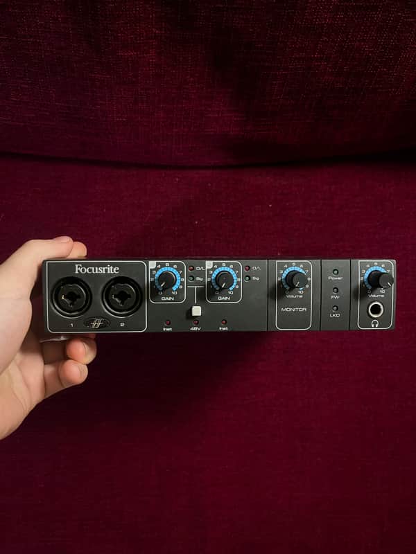 Focusrite Saffire Pro 14 Firewire Audio Interface 2000s - Black image 1