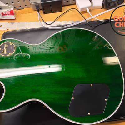 2023 Gibson Custom Shop Les Paul Custom Figured Iguana Burst M2M Long Tenon OHSC COA image 17