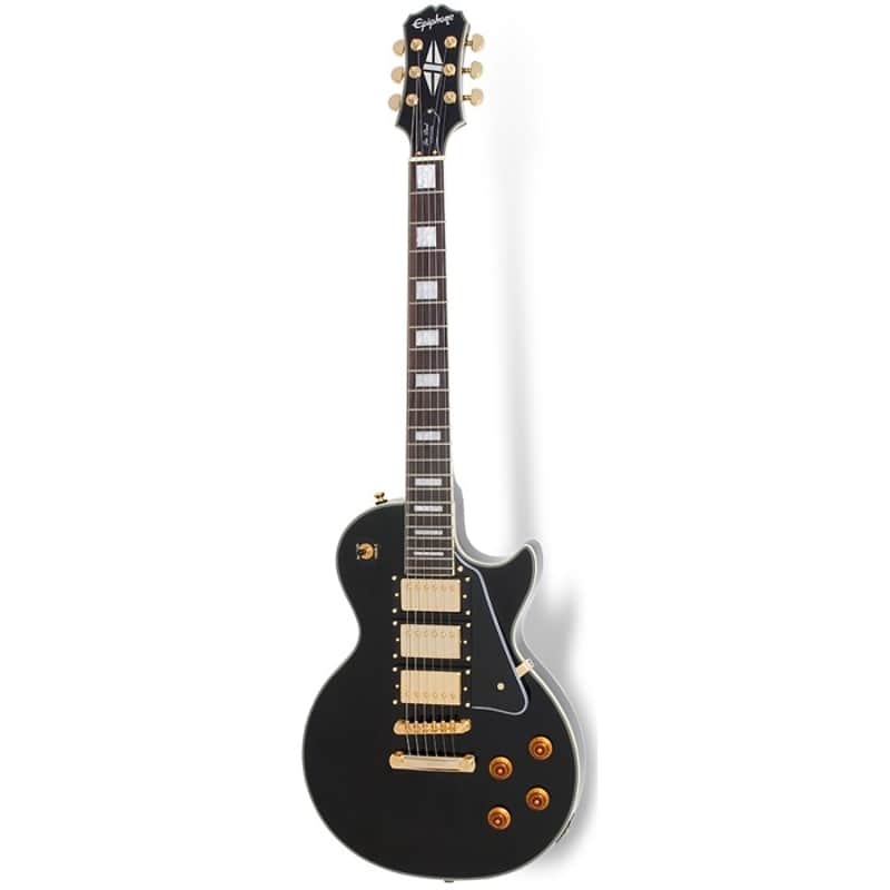 EPIPHONE 3PUレスポールカスタム BLACK BEAUTY ギター Epiphone Les Paul Custom Black Beauty 3-Pickup | Reverb