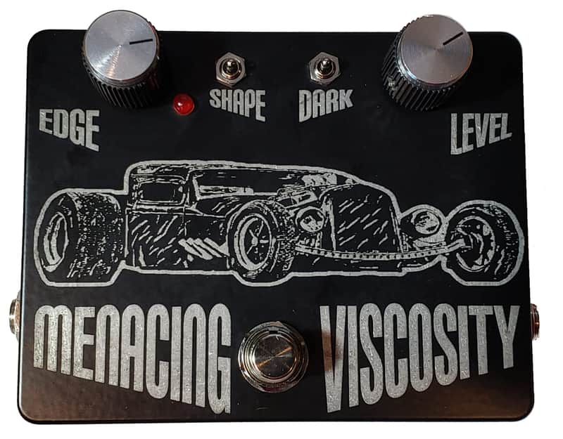 MENACING VISCOSITY - A New THICK Drive Pedal Hand-Made in the USA image 1