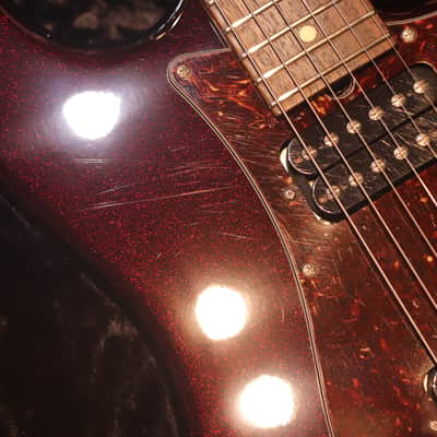 Suhr Classic 2H Early Serial #3435 (2004) - Black Cherry Metallic image 4
