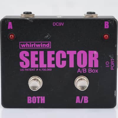 Whirlwind Selector A/B Box Switch & Rack Systems LTD In/Out Box #55068 image 4