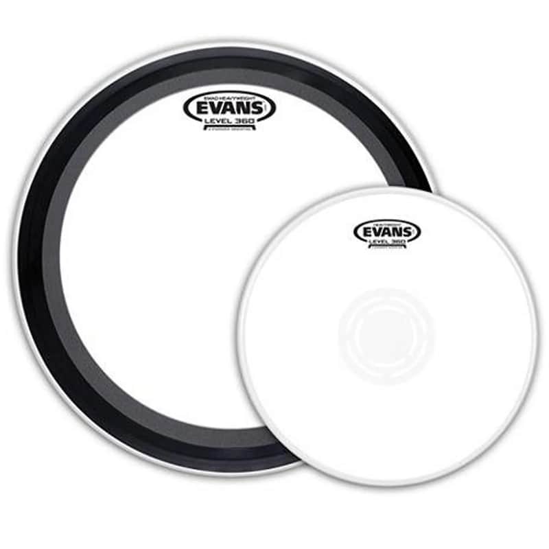 Evans EBP-EMADHW Heavyweight Knockout (14/22") Drum Head Pack image 1