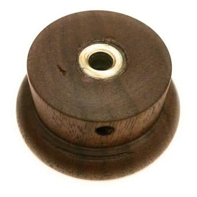 Solid Walnut Reproduction 1938 Zenith Shutter Dial Tuning Style Radio Knob-Solid Walnut Reproduction 1938 Zenith Shutter Dial Tuning Style Knob image 1