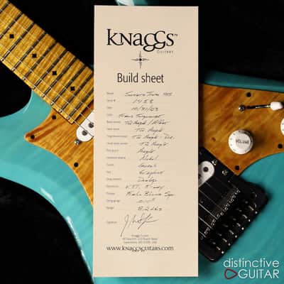 Knaggs Severn Trem SSS - Trans Turquoise Tier 2 image 14