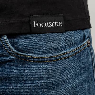Focusrite Logo Black T-Shirt Large image 4