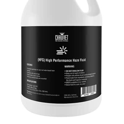 Chauvet DJ HFG HF-G Gallon of Performance Haze Juice Fluid Replaces HJU image 4