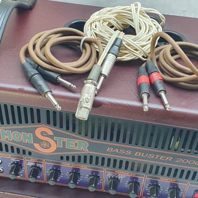 Monster Bass Buster 2000 AMP MID-90'S - leather image 20