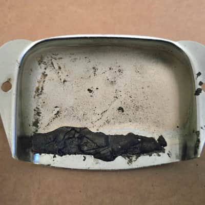 Fender Vintage Precision Bass Bridge Cover - 60's Fender Vintage Precision Bass Bridge Cover - 60's image 4