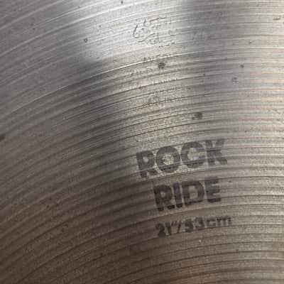 Zildjian 21" A Series Rock Ride Cymbal - Traditional - 3,440g (C020-C7) image 6