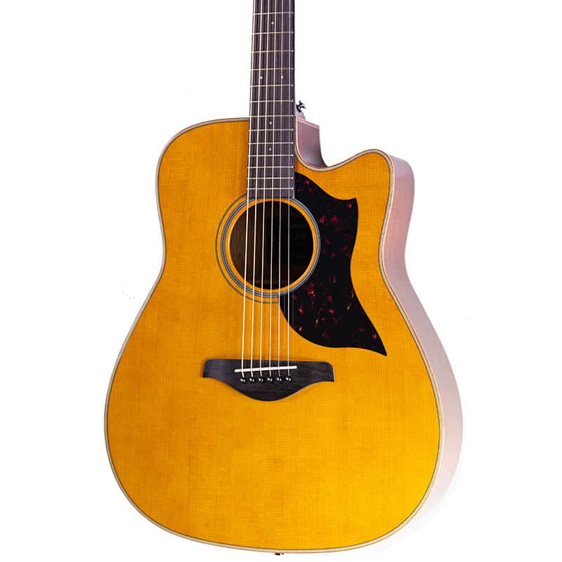 Yamaha A1M Dreadnought Cutaway Vintage Natural image 1