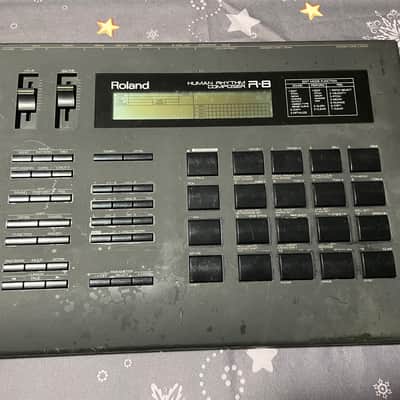 Roland R-8 Human Rhythm Composer 1980s - Black