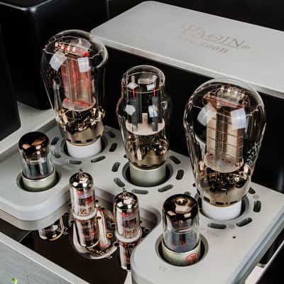 Yaqin MS 500B Vacuum Tube Integrated Amplifier or Power Amplifier, Class A, Single Ended, Tubes: 300Bx2, 6N8Px2,12AU7x2,5Z3Px1 image 6