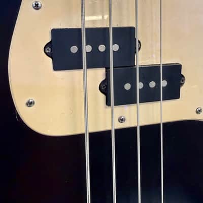 Squier Precision Bass, Satin Black Made In Korea - Pre Owned image 5