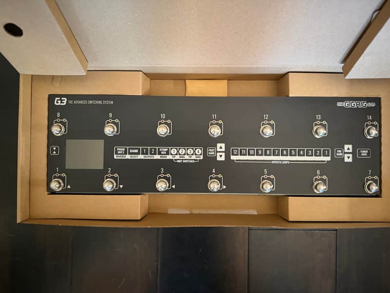 GigRig G3  Switching System BLACK TOP BOARD ONLY image 1