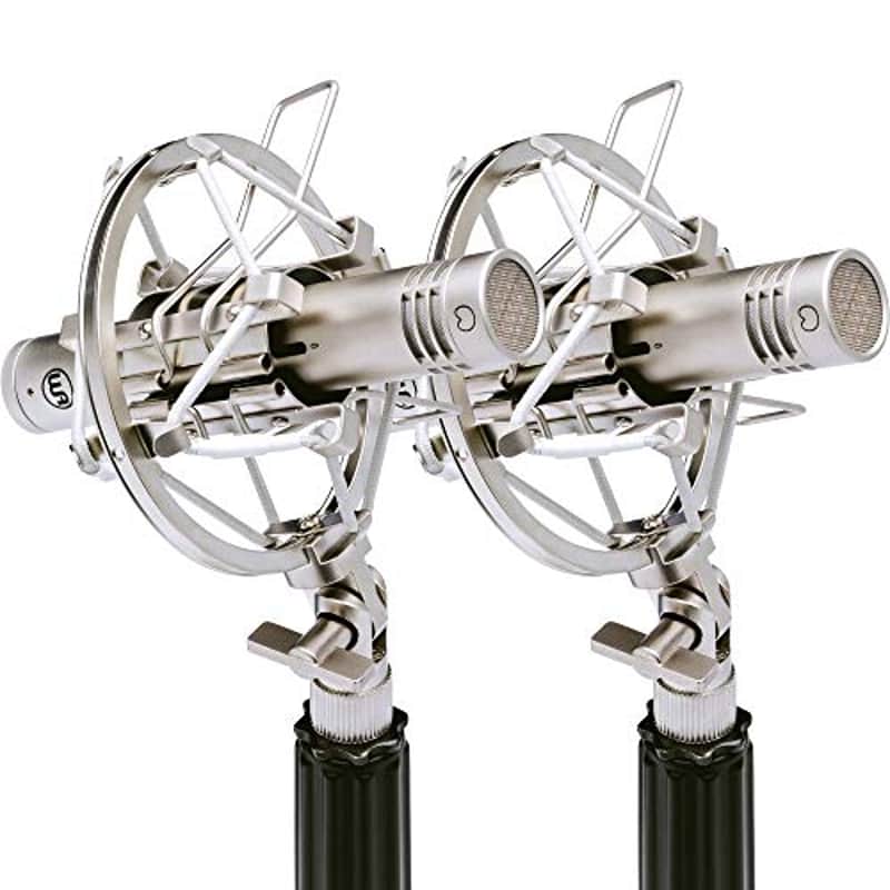 Warm Audio WA-84 Premium Stereo Package - Multi-pattern Small-diaphragm Condenser Microphone - Nickel image 1