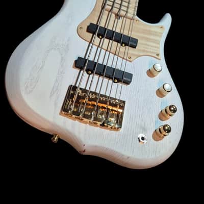 Fodera NYC Empire 5 Strings 70FH/24 TransRed | Reverb Greece
