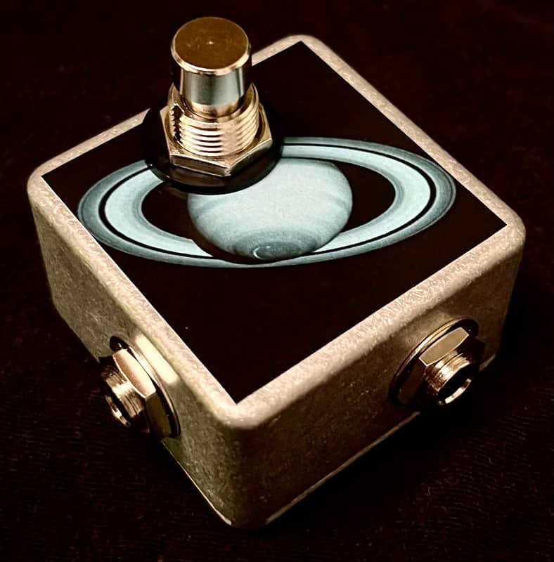 Saturnworks Soft Touch Micro Clickless Momentary Stutter Kill Switch Mute Switch Guitar Pedal with Neutrik Jacks - Handcrafted in California image 1