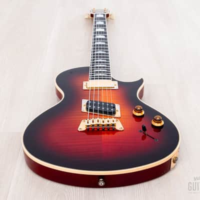 1998 Gibson Nighthawk Custom CST-2 Fireburst Flame Top, Near-Mint w/ Case & Tags, Yamano image 11