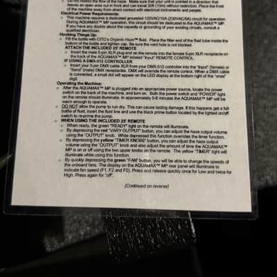 CITC AquaMax Organic Water Based Haze Machine image 12