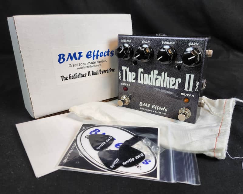 BMF Effects The Godfather II Dual Overdrive Guitar Effect Pedal image 1