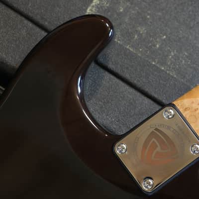 2013 Chris Campbell Custom Shop Super Strat Owned & Played by Fish Electric Guitar Grey Quilt + OHSC image 13