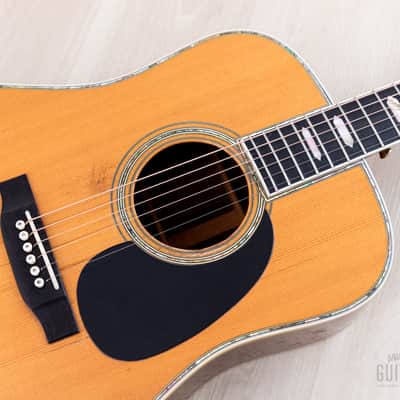 1973 Martin D-45 Vintage Dreadnought Acoustic Guitar w/ Case image 7