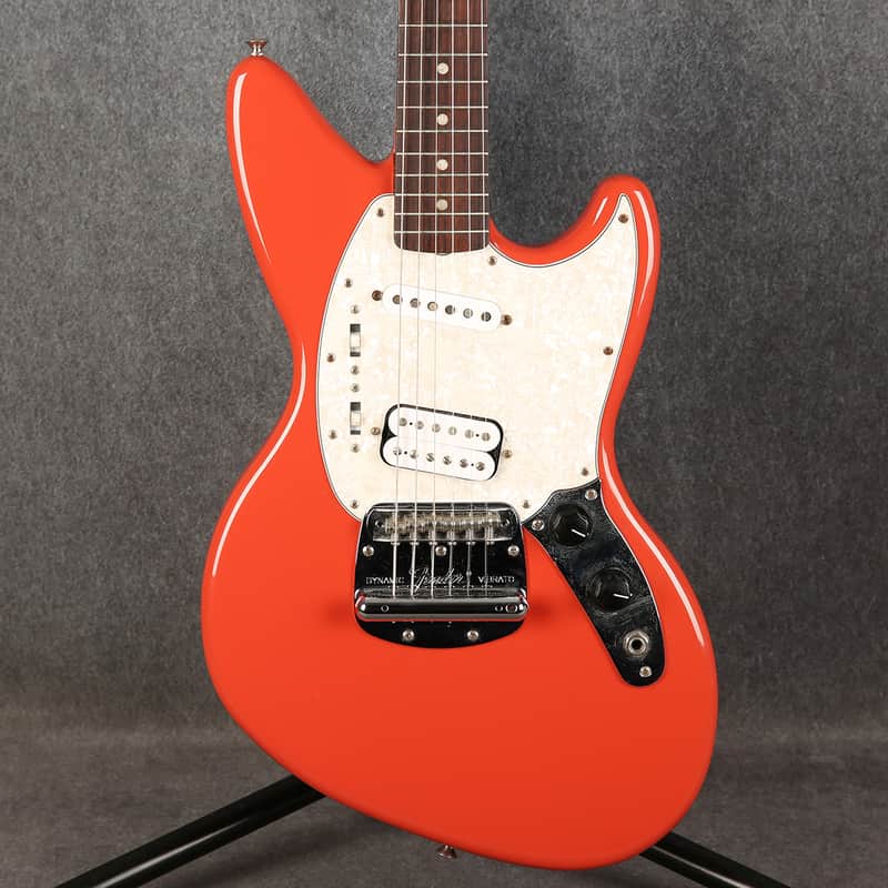 Fender Kurt Cobain Jag-Stang - Fiesta Red - 2nd Hand (167596)
