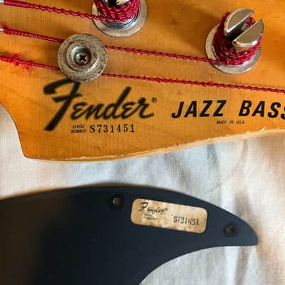 Fender jazz bass 1977 Jazz bass 1977 1977 - Natural image 25