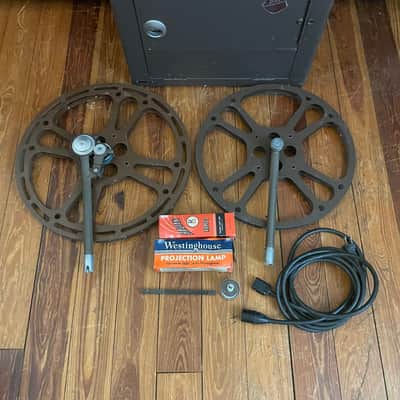 Bell & Howell No. 185 Filmosound Amp + Projector - 8 Ohm AlNiCo 6" Speaker - 1940's/1950's Made In USA image 13