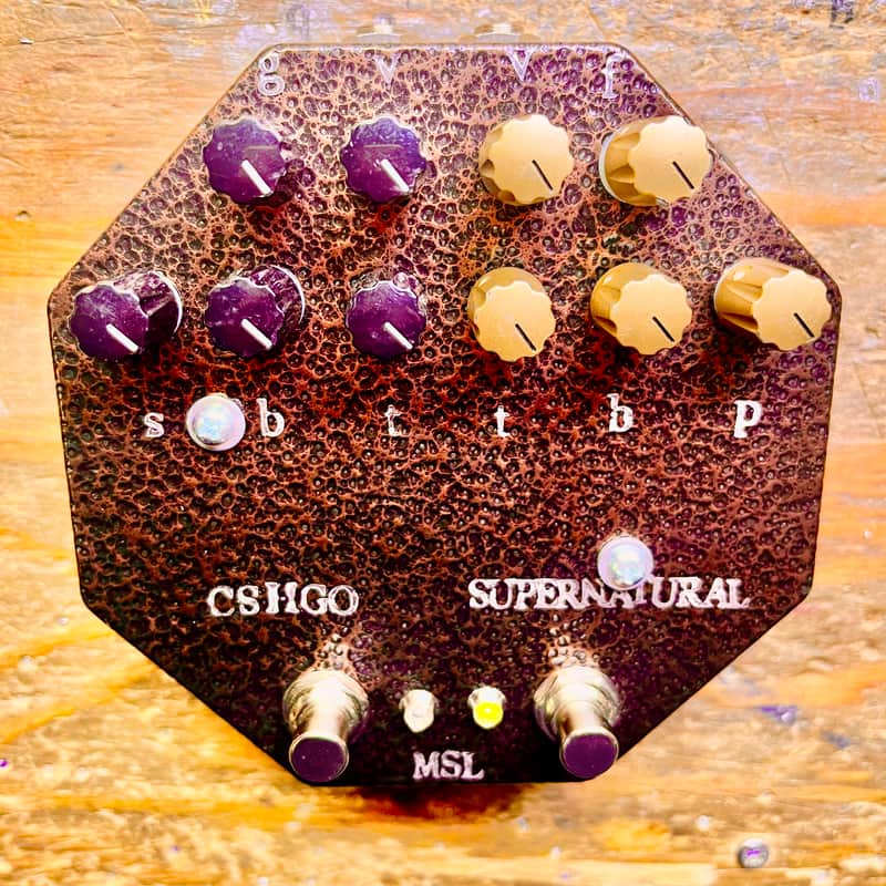 Make Sounds Loudly Pedals Supernatural Fuzz + CS High Gain Overdrive image 1