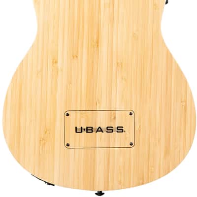 Kala UBASS-BMB-FS Bamboo Fretted Acoustic-Electric U-Bass image 4
