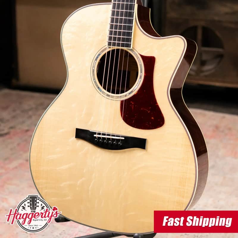 Eastman AC422CE Grand Auditorium Acoustic/Electric Guitar with Hardshell Case image 1