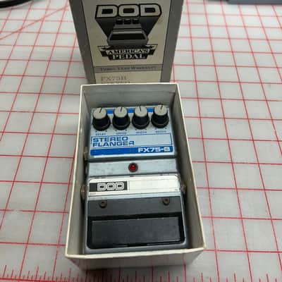 DOD Stereo Flanger FX75-B Made in USA 1987 - 1997 - Silver image 9