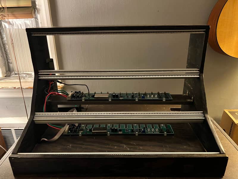 Custom Wood Eurorack Case 9U 104hp Powered image 1