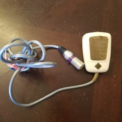 Telefunken M9A <> XLR Harp Mic 1950s Gold Grille, Beige and Brown Plastic image 5