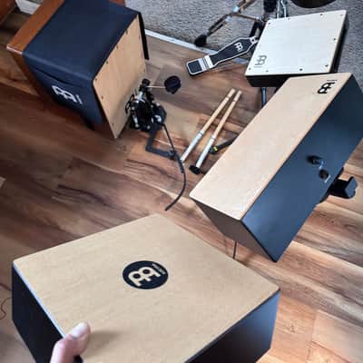 Meinl CAJ-DRUMSET Cajon Drum Set Hybrid 5 piece drum Percussion Kit 2010s - Standard image 19