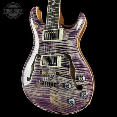 PRS McCarty 594 Hollowbody II 10 Top / Back Aurora Borealis w/case image 3