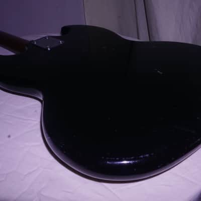Vintage Black Lyle SG style electric guitar image 7