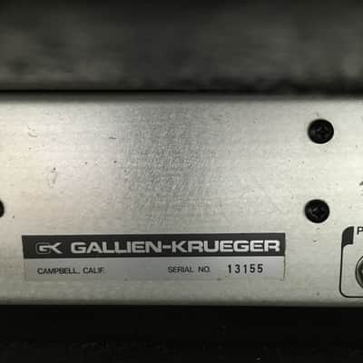 Vintage Rare Gallien Krueger 115BC Bass Combo image 11