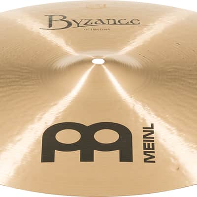 Meinl Cymbals B17TC Byzance 17" Traditional Thin Crash Cymbal image 5