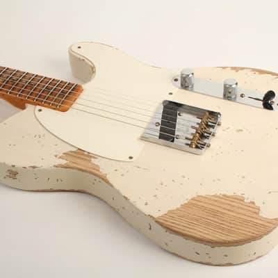 Fender Limited Edition Reverse Esquire Heavy Relic 2024 Aged White Blonde image 10