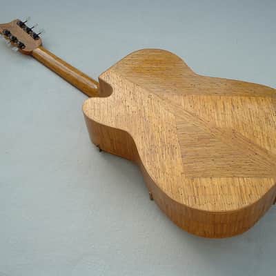 Benkert Match 1974 Natur RARE Germany 74 Vintage / Museum Streichholz Gitarre Partido Cerilla Guitar image 2