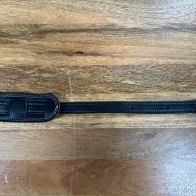 Franklin 2.5” Reversible Glove Leather Guitar Strap 2020’s - Black / Brown image 5