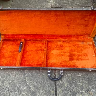 Vintage rare 1960s Fender Mustang Duo-Sonic Musicmaster Bronco guitar case excellent condition image 5