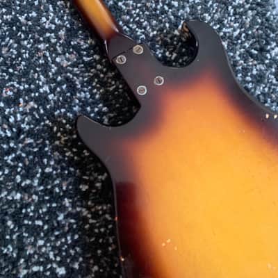 Multivox Marvel Bass 1955 Sunburst - Extremely Rare image 13