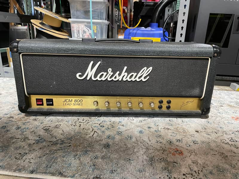 Vintage Marshall JCM800 Lead MKII S/A 50w head image 1