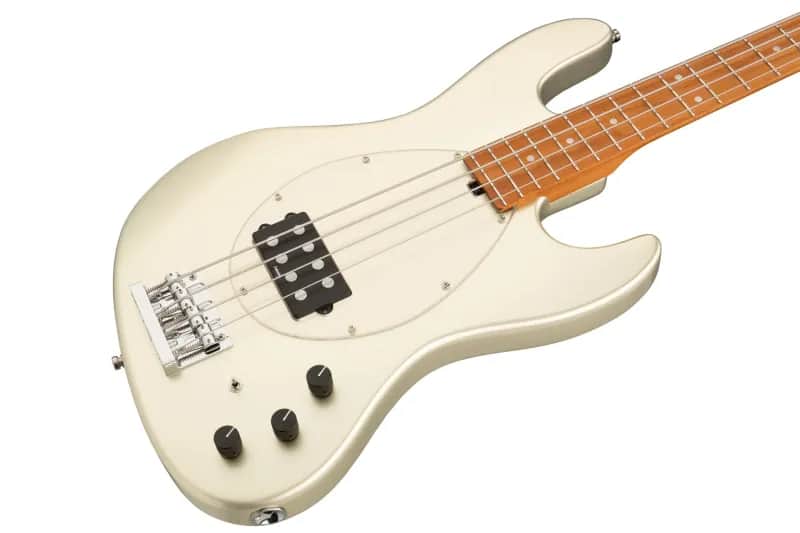 Sadowsky MetroExpress 21-Fret Vintage M Bass, Roasted Maple Fingerboard, 4-String - Solid Champagne Metallic High Polish image 1