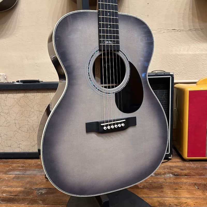 Martin 20th Anniversary OMJM John Mayer Signature Grey Sunburst image 1