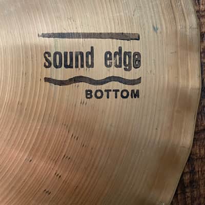 Paiste 14" 2002 "Black Label" Sound Edge Hi-Hat Cymbals (Pair) 1978 image 10